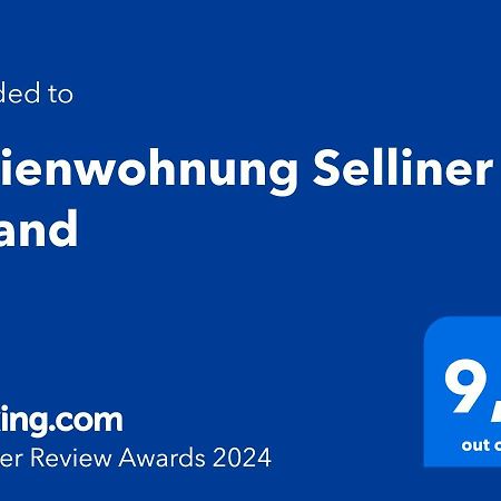 Ferienwohnung Selliner Strand Extérieur photo